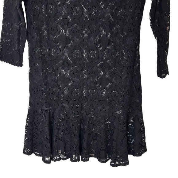 Free People Walking To The Sun Floral Lace Mini Dress - Picture 7 of 10